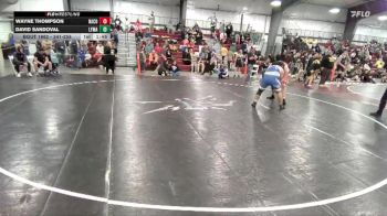 241-258 lbs Round 4 - David Sandoval, Lyman vs Wayne Thompson, Natrona County