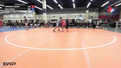 175 lbs Semifinal - Torrance Adkins, NB Elite Wrestling Club vs Sean Perez, Wolf Pack Wrestling TX