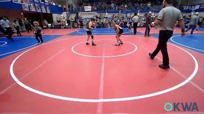 84-88 lbs Quarterfinal - Keaton Chernisky, Broken Arrow Wrestling Club vs Christion Davis, Skiatook Youth Wrestling 2022-23