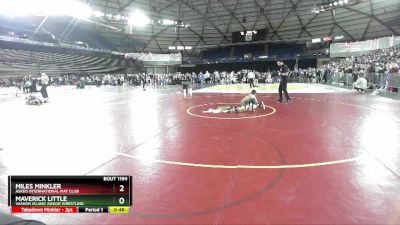 84 lbs Cons. Round 1 - Maverick Little, Vashon Island Junior Wrestling vs Miles Minkler, Askeo International Mat Club