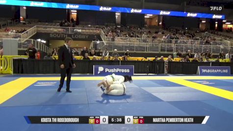 Martha Pemberton Heath vs Krista Thi Roseborough 2025 Pan Jiu Jitsu IBJJF Championship