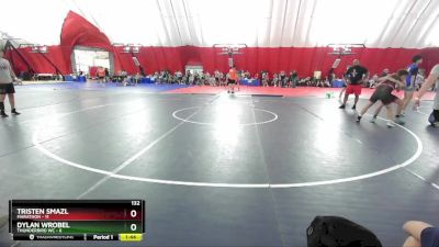 132 lbs Placement (16 Team) - Dylan Wrobel, Thunderbird WC vs Tristen SmazL, Marathon