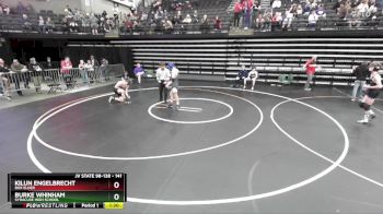 141 lbs Cons. Round 6 - Kilun Engelbrecht, Box Elder vs Burke Whinham, Syracuse High School
