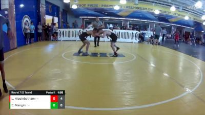 120 lbs Round 7 (8 Team) - Case Mangini, OutKast WC vs Landon Higginbotham, Funky Monkey