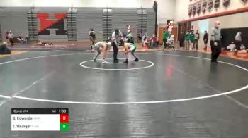 126 lbs Consolation - Braden Edwards, Hempfield vs Taj Younger, Donegal