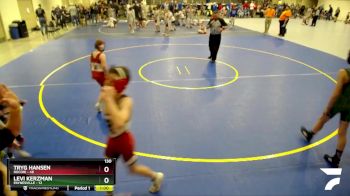 130 lbs Finals (8 Team) - Tryg Hansen, Rocori vs Levi Kerzman, Paynesville