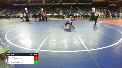 113 lbs Quarterfinal - Penn Boger, Concord-Carlisle vs Logan Costello, Ashland