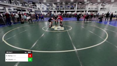 120 lbs Rr Rnd 1 - Sutton Kemp, Essex Junction vs Marley Bilotti, Top Flight Wrestling Academy