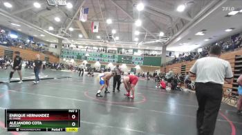 285 lbs Cons. Round 7 - Enrique Hernandez, El Cajon vs Alejandro Cota, Brawley