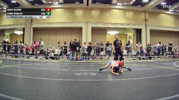 50 lbs Semifinal - Kiah Alcon, Stout Wr Ac vs Luke Sablay, Flow Academy HI