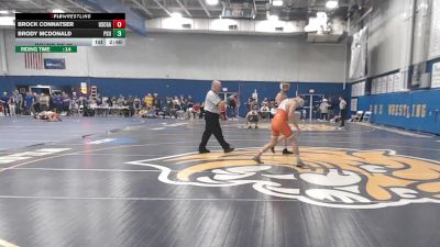 133 lbs Round Of 32 - Brock Connatser, Coast Guard vs Brody McDonald, Plymouth