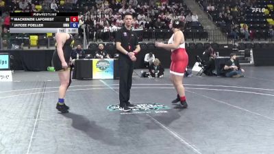 207 lbs Champ. Round 1 - Jaycee Foeller, Iowa vs Mackenzie Laforest, D`Youville