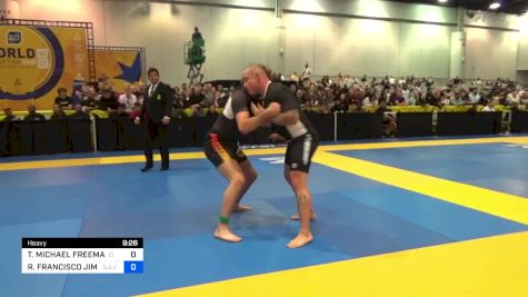 TYLER MICHAEL FREEMAN vs ROBERTO FRANCISCO JIMENEZ 2023 World IBJJF Jiu-Jitsu No-Gi Championship