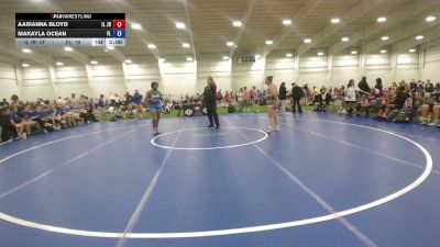 207 lbs Aarianna Bloyd, Illinois vs Makayla Ocean, Florida