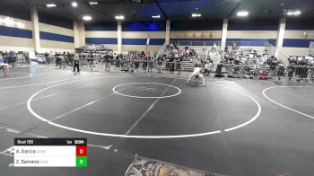 113 lbs Quarterfinal - Aiden Garcia, Dcwa vs Zack Samano, Chino WC