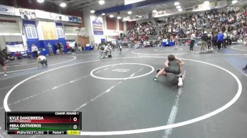 144 lbs Champ. Round 1 - Mika Ontiveros, Pitman vs Kyle DaNobrega, South Torrance