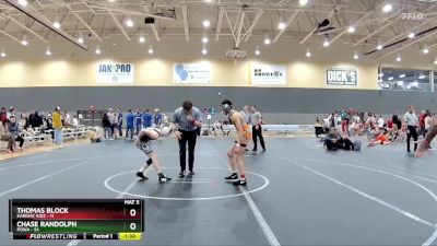 100 lbs Round 2 (6 Team) - Chase Randolph, POWA vs Thomas Block, Kardiac Kidz