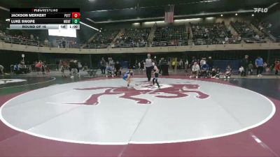 44 lbs Round Of 16 - Jackson Merkert, Pottsville vs Luke Swope, Mont Alto