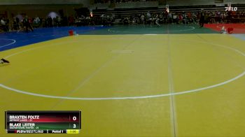 85 lbs Champ. Round 1 - Blake Leiter, Watertown-Mayer vs Braxten Foltz, Detroit Lakes