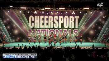 Louisiana Cheer Force - Pink [2026 L3 Junior - Medium Day 2] 2026 CHEERSPORT National All Star Cheerleading Championship