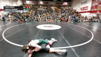 113 lbs Semifinal - Bentley Johnson, Green River vs Drew Wright, Natrona County