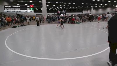 92 lbs Cons. Rd Of 32 - Maddox Lawrence, Demolition Wrestling Club vs Cayden Podeweltz, Wrestling Factory