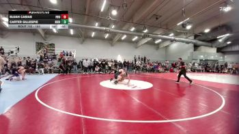 150 lbs Cons. Round 2 - Carter Gillespie, Resurrection Christian vs Elijah Casias, Prairie View
