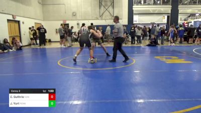 215 lbs Consy 2 - Cade Guthrie, Commodore Perry vs Jamison Yurt, Penn Trafford