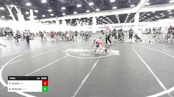 64 lbs 3rd Place - Sadie Sweat, Kalispell WC vs Rosemarie Mitchell, LV Bears WC