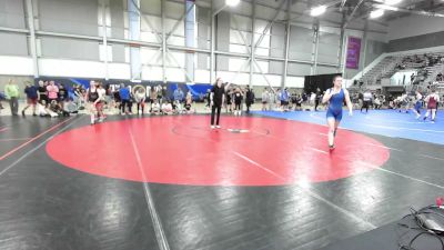 130 lbs Semis - Ceci Rosas, Scrap Yard Garage Wrestling vs Jalisca Holmgren, Cheney Blackhawk Wrestling Club
