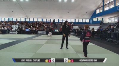 GIOVANNA RIBEIRO LIMA vs ALICE FONSECA CASTILHO 2026 FJJ Rio Carioca