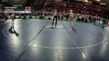 5A 126 lbs Champ. Round 1 - Rydge Vail, Bonneville vs Riley Johnson, Lewiston
