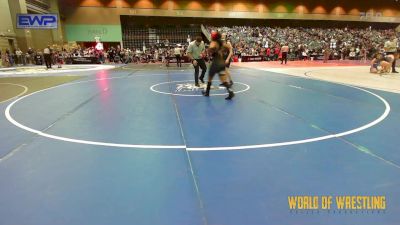 135 lbs Semifinal - Josylyn Glass, Sheldon vs Miranda Lencrerot, The Glasgow Wrestling Acadamy