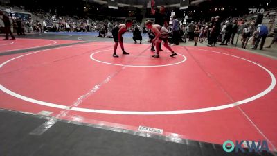 131 lbs Rr Rnd 2 - Hunter Roberts, Cushing Tigers vs Christopher Vasquez, Claremore Wrestling Club