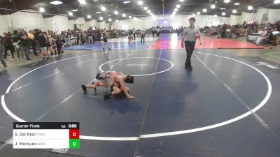 58 lbs Quarterfinal - Sier Del Real, Pomona Elite vs Jacob Marquez, Grant County Elite