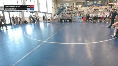 132 lbs Cons. Rd Of 32 - Christopher Roos, Betsu vs Elijah Duenas, The Mission Wrestling Club
