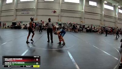 106 lbs Round 4 (6 Team) - William Richards, Phoenix WC 2 vs Marco Hutcherson, Trojan WC