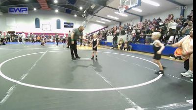 49 lbs Round Of 32 - Gatlen Ruminer, Sallisaw Takedown Club vs Beaudie Beckstrom, Cowboy Wrestling Club