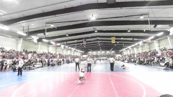 46 lbs Quarterfinal - Korban Grant, Athlos Wrestling vs Isaac Estrada, Top Rank