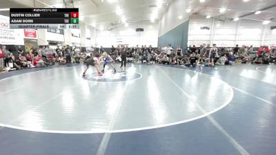 108 lbs Quarterfinal - Dustin Collier, The Asylum - HS vs Adam Dorn, The Plumbers - HS