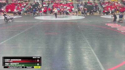 174 lbs Quarterfinal - Trey Bennett, Northeastern Oklahoma A&M vs Cody Anderson, Grand View