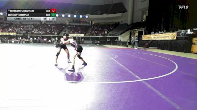 125 lbs Consi Of 16 #1 - Bryson Gresham, East Carolina vs Quincy Corpuz, Grand Canyon