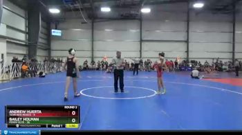 110 lbs Round 2 (6 Team) - Bailey Holman, Poway Elite vs Andrew Huerta, Team New Mexico