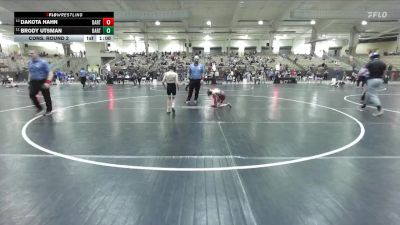 70 lbs Cons. Round 2 - Brody Utsman, Vikings Wrestling Club vs Dakota Hahn, Mavericks Wrestling Club
