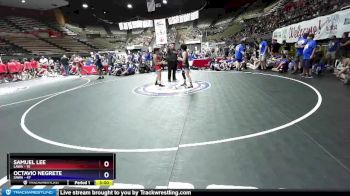 120 lbs Placement Matches (16 Team) - Samuel Lee, LAWA vs Octavio Negrete, SAWA