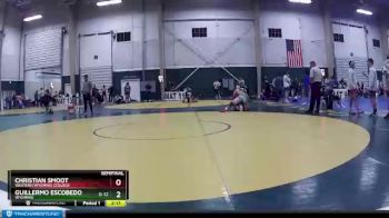 174 lbs Semifinal - Christian Smoot, Western Wyoming College vs Guillermo Escobedo, Wyoming