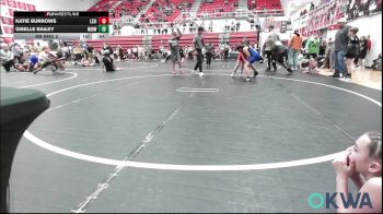 130 lbs Rr Rnd 2 - Katie Burrows, Lexington Wrestling Club vs Giselle Bailey, Midwest City Bombers Youth Wrestling Club