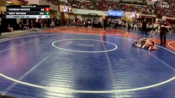 76 lbs Quarterfinal - Grey Wayman, Ronan Wrestling vs Pateman Whitish, North Montana Wrestling CLub