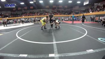 Consi Of 8 #2 - Wyatt Maxwell, Tecumseh Youth Wrestling vs TYSON WILSON, ANADARKO