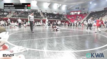 85 lbs 3rd Place - Tre Hausler, Raw Wrestling Club vs Henry Hibdon, Barnsdall Youth Wrestling